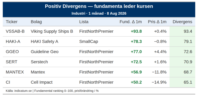 Viking Supply Ships B förbättrar fundamenta men kursen står still